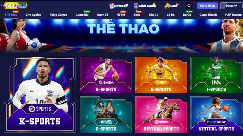 Thể thao Tin88 thu hút đông đảo người chơi tham gia giải trí mỗi ngày.